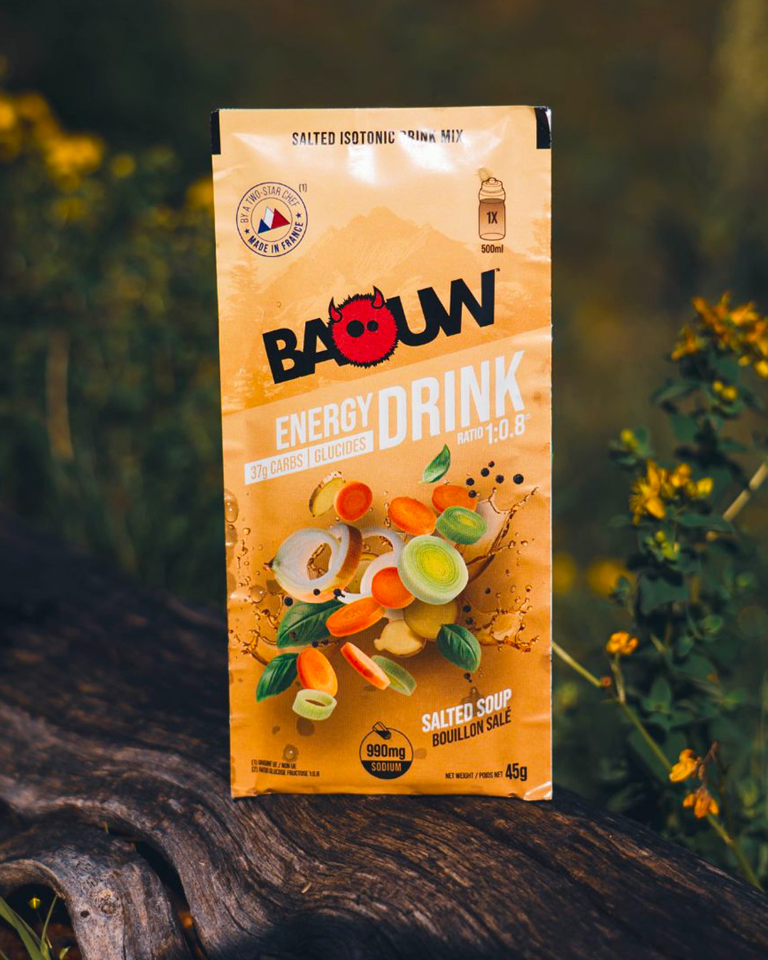 Sachet de boisson d’effort salée Baouw